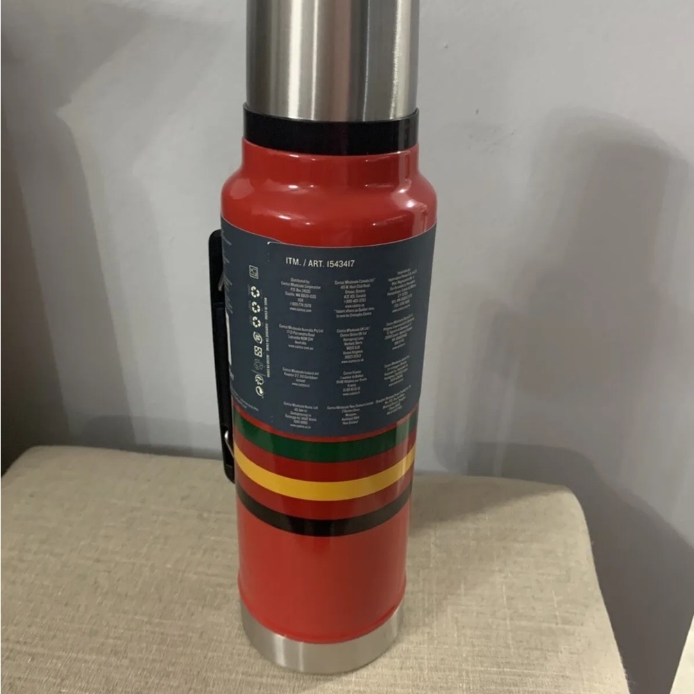 Limited Edition Stanley Pendleton Red Thermos National Parks Vacuum Bottle NEW - Picture 7 of 7